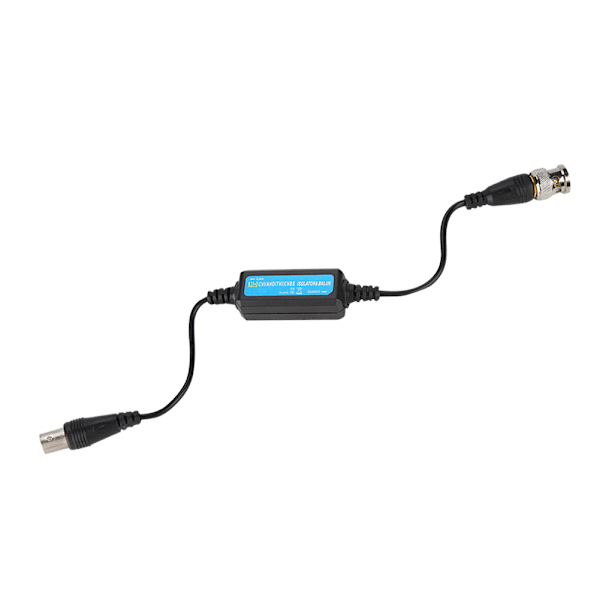 HD-TVI/CVI/AHd CVBS Jordloopisolator Videobalun Koaxial BNC Hane till Hona för Kamera