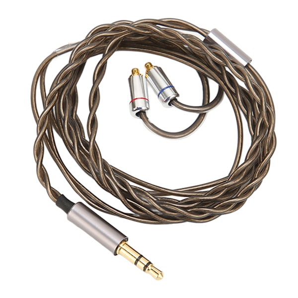 MMCX-kuulokkeiden kaapeli 3,5 mm liittimellä, hopeapinnoitettu kupariydin, korvanappi-päivitysjohto Sennheiser IE300 IE600 IE900 -kuulokkeille, 120 cm