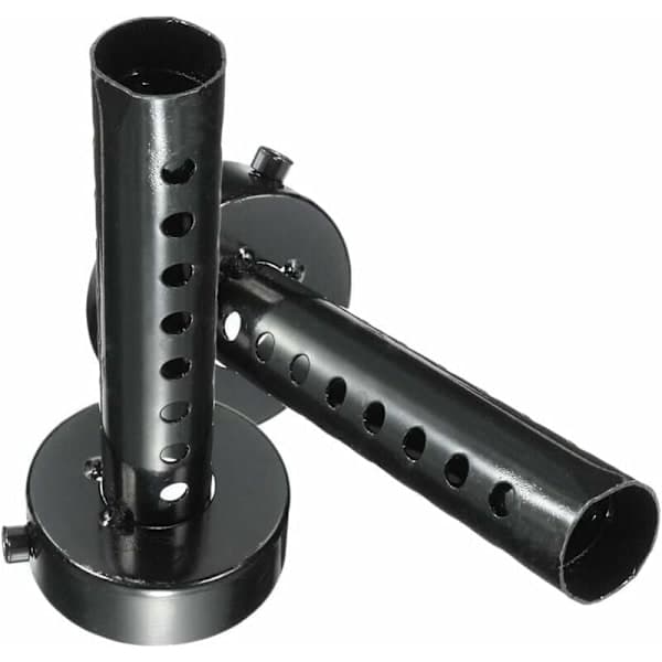 2 stk 48 mm universal motorcykeludstødningslyddæmper DB Killer udstødningsrørsystem