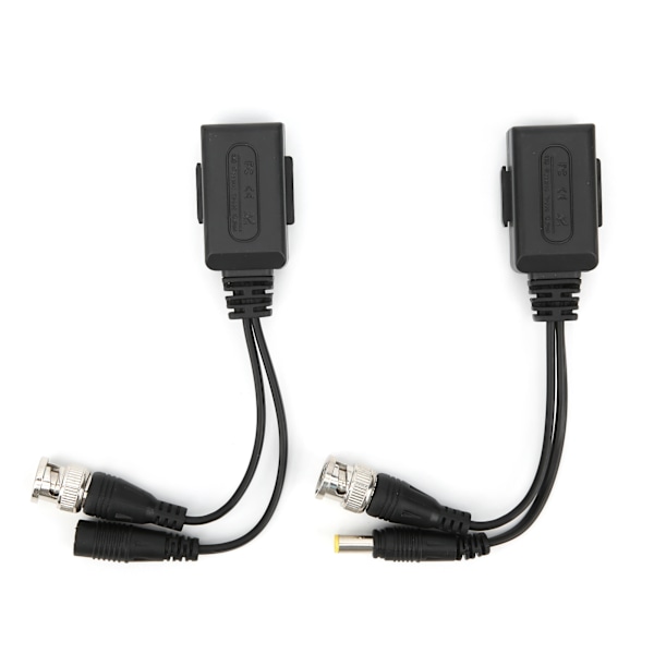 8MP HD Videobalun Koaksial Passiv for AHd CVi TVi CVBS TwistedPair Transceiver