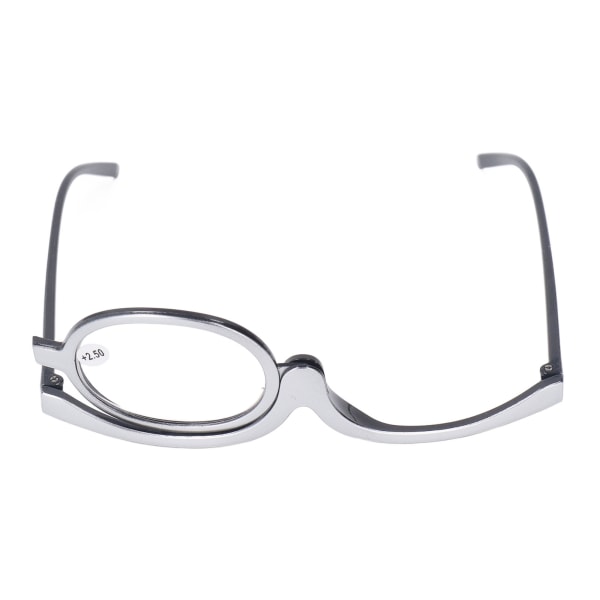TIMH Forstørrelsesglass sminkebriller Sammenleggbare enkeltglass øyesminkebriller for kvinner bestemor +2,50