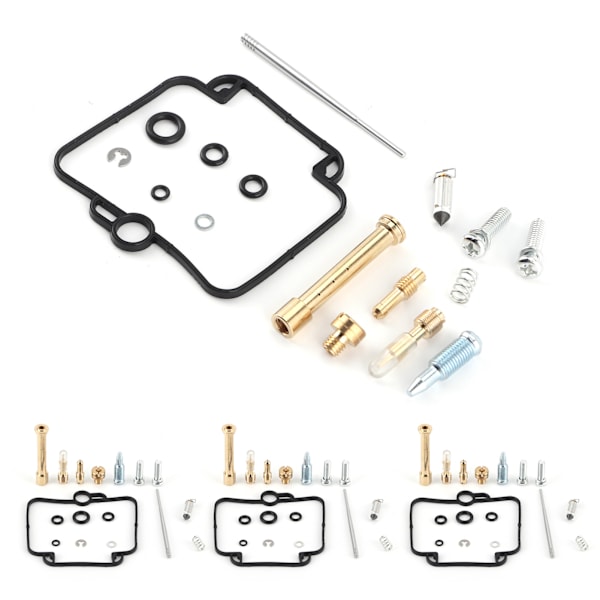 4 set förgasare ombyggnadssats Kolhydratreparationstillbehör Passar för Suzuki GSF400 Bandit 1991-1993