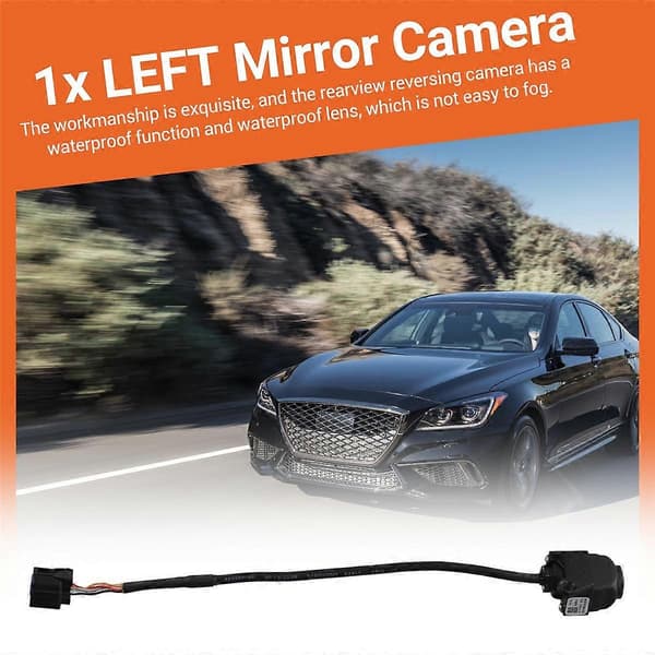 【BEMS】95790-B1000 New LEFT Side Mirror Camera Rear View Camera Parking Camera Compatible with G80 2018-2020