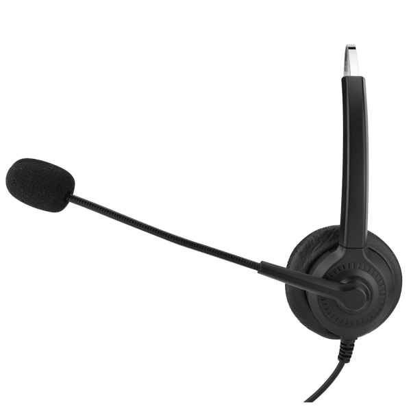 TIMH Noise Cancelling Call Center Headset Komfortabelt iført telefonheadset - 3,5 mm stik