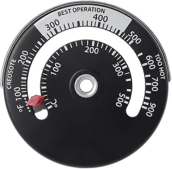 Magnetisk pejs Røgrørstermometer Brændeovn Multibrændselsrør Brændeovn (termometer)