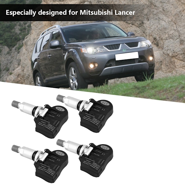 56053030AC 4 st bil TPMS Däcktrycksövervakningssensor för Mitsubishi Lancer Outlander