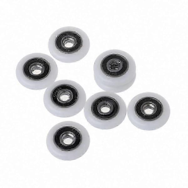 8 kpl liukuoven rullalaakerit, varalaakerit, 18,5 20 25 27 mm 25mm