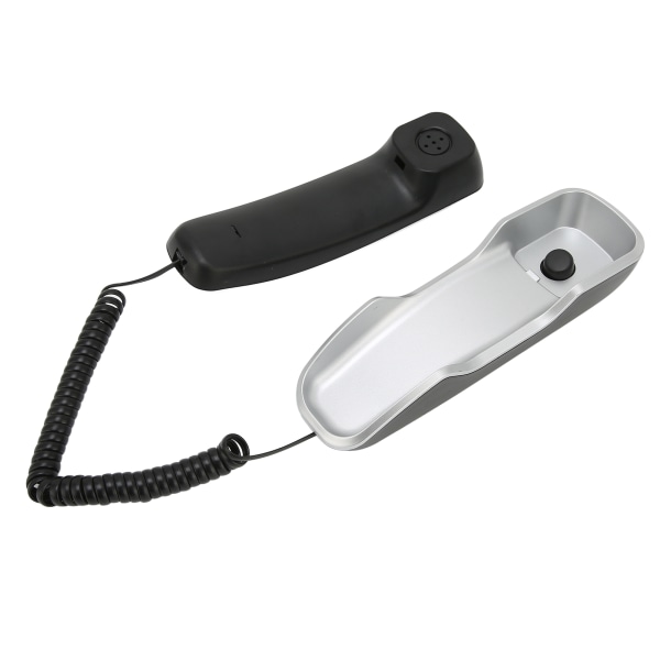TIMH KXT888CID Fastnet-vægtelefoner Fastnettelefon med ledning med LCD-skærm til hjemmekontorhotel (sølv)