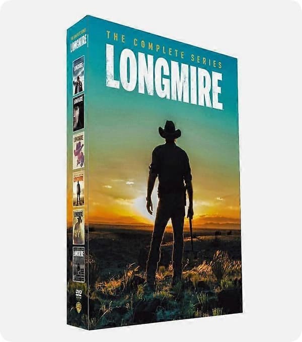 Longmire Den Komplette Serie Sæson 1-6 DVD 15 Disc Box Set