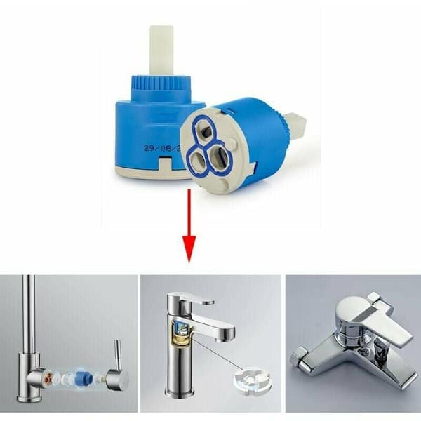 35 mm keramisk vandhanepatron Kompatibel med blandingsbatteri [BEMS]