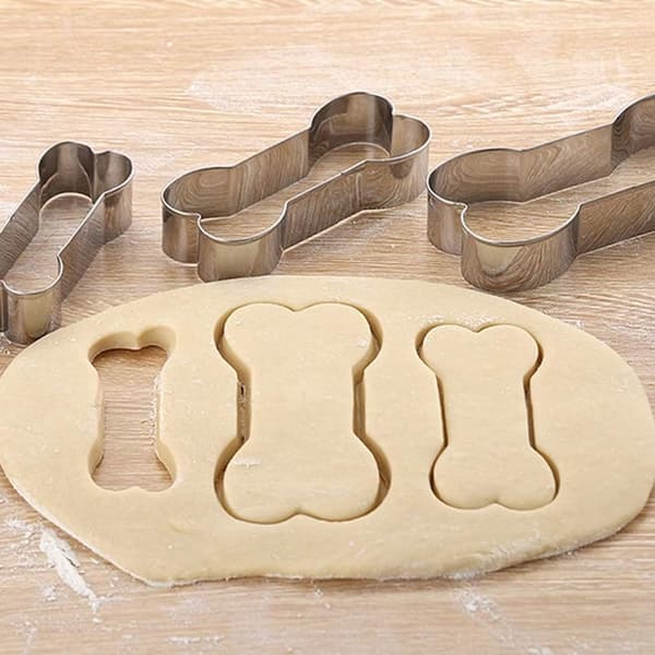 Kageforme i rustfrit stål (3 stk.) - DIY bageværktøj - Forme i rustfrit stål til bagværk og håndværk
