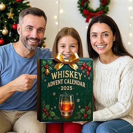 Öljulkalender – 24 dagars adventskalender med 2D-ölflaskmodell, perfekt julklapp Kompatibel med whiskyälskare