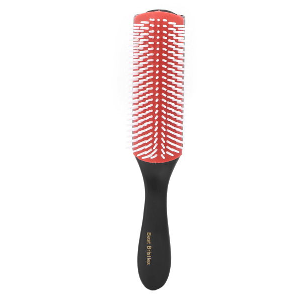 9-rads pute hårstyling børste Salon Avtakbar reise krøllete hår løsner børste++/