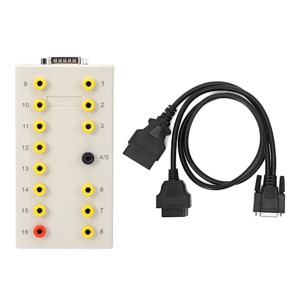 Bildiagnostikverktyg OBD2 Pin Out Box Professionell Auto Fault Tester Detector