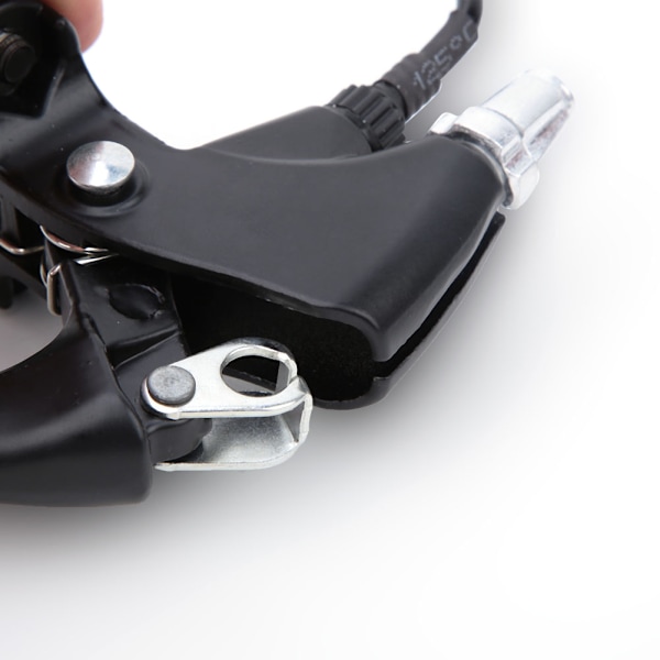 1 Par Elcykel E-cykel Bakbroms Spak Handtag Grepp Montering (Svart)