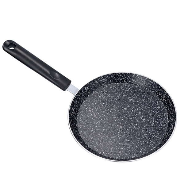 Non-stick pande med flad bund - 6 tommer Medical Stone stegepande til induktionsplader