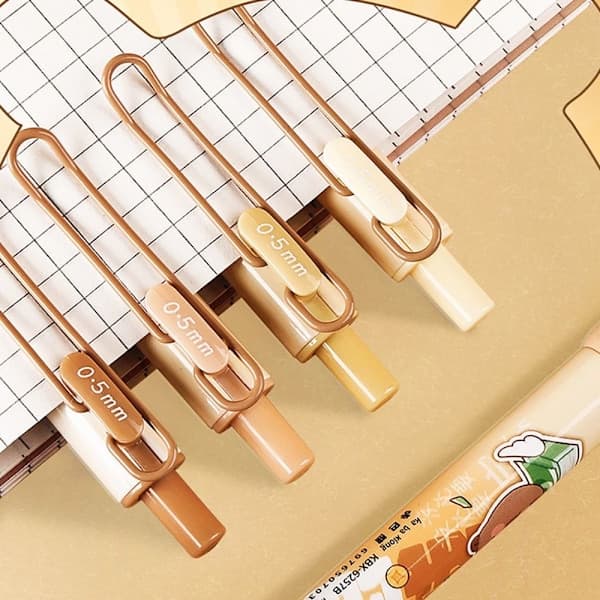 4 st/set gelpennor neutral penna 03 03—max
