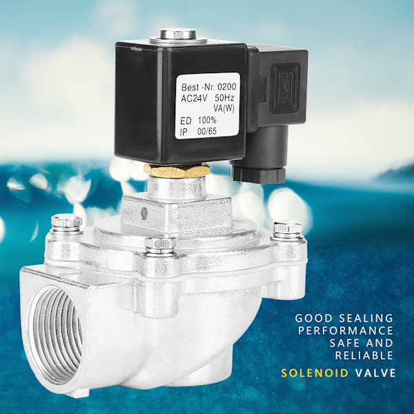 G1\" 2-vägs Vinkel Solenoidpulsventil Elektrisk Magnetisk Pulsventil DMF-Z-25 DC 24V
