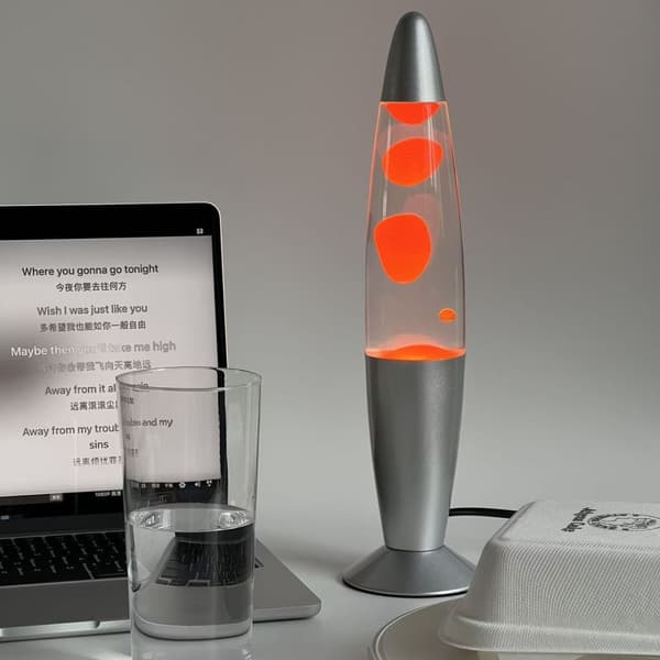 Lava Lampe Legering Oransje Type gul yellow 25W