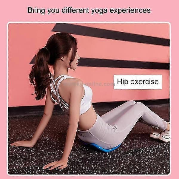 st PP Glat Yoga Cirkel Fascia Strækring Pilates Modstandsring Yellow