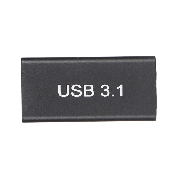 TypeC hona till USB3.1 A adapter rak USB omvandlare för USB3.1 datakabelöverföringsförlängning++