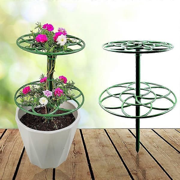 st plastträdgård stapelbar bonsai klätterställning växtram stödstativ 19*20cm