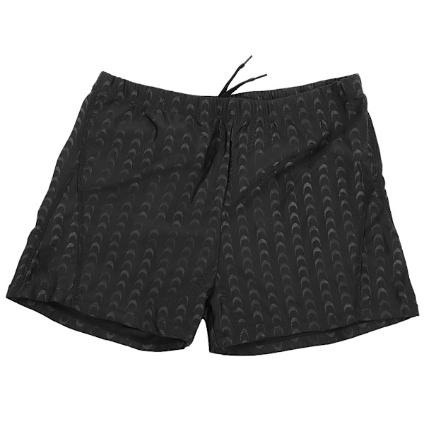 Män Sport Badbyxor Racing Simning Trunks Snabbtorkande Kalsonger Baddräkt (Svart 4XL)