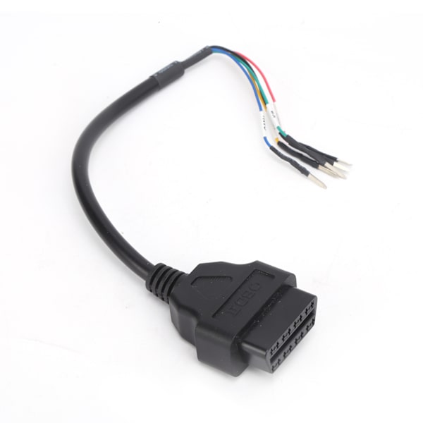 16PIN kaapelitestisovitinliitin automoottoripyörälle Universal OBD ODB2 -johdot