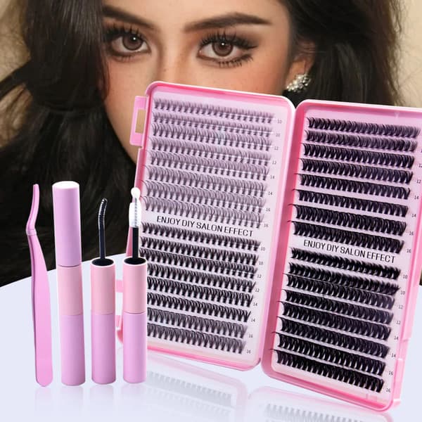 Form Pre-made Eyelashes Makeup Single Eyelash Clusters Eyelashes Slim Pre-made Natural Fluffy False Eyelashes A