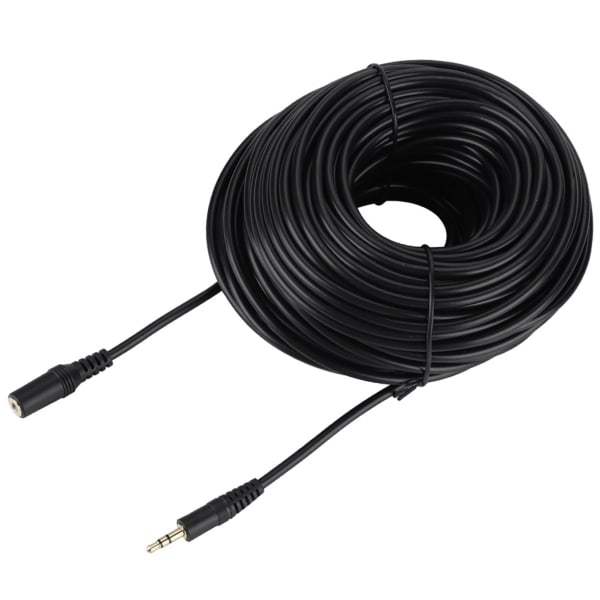 3,5 mm hann til hunn lydforlengelseskabel Jack Aux-kabel for smarttelefonhodetelefoner Stereo 30m