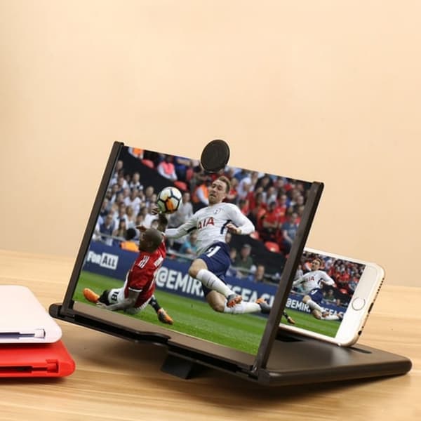 【BEMS】1 stk. Forstørrelsesglas Kompatibel med mobiltelefon Sort (12\")