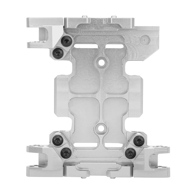 Monteringsbas för mittdiffplatta i aluminiumlegering för Axial SCX10 III AXI03007 Silver
