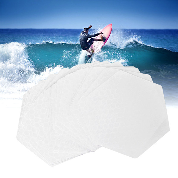 20 stk Silikon Padlebrett Antislipp Matte Lim Dekk Pute for Surfboard Short Board Long Board