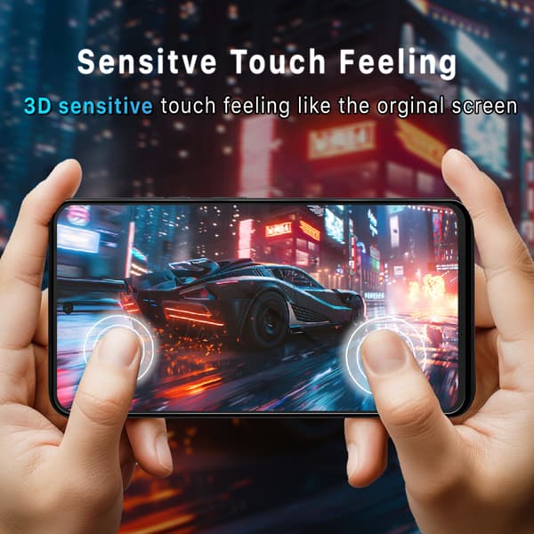 【BEMS】2-Pack Motorola G15 Power Screen Protector - Tempered Glass 9H - Super Quality 3D