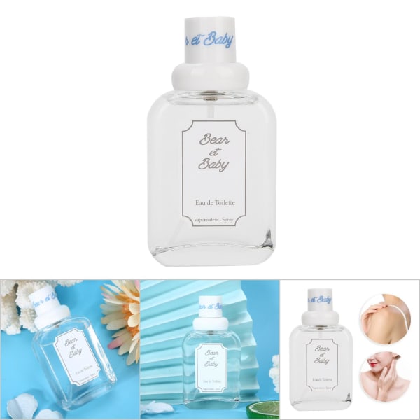 50ml parfumespray Langvarig let duft kropsparfume til kvindelige studerende Hvid kanin -
