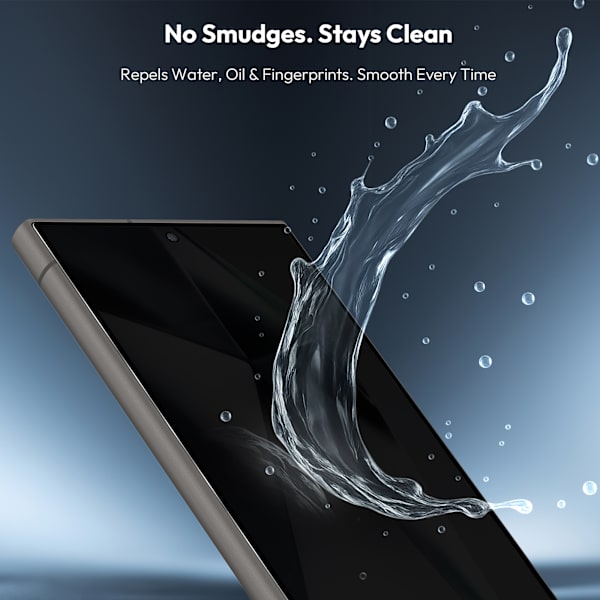 【BEMS】1-Pack Compatible with Samsung S24 Ultra Privacy Screen Protector - Tempered Glass | [Automatic Installation] - Bubble-Free