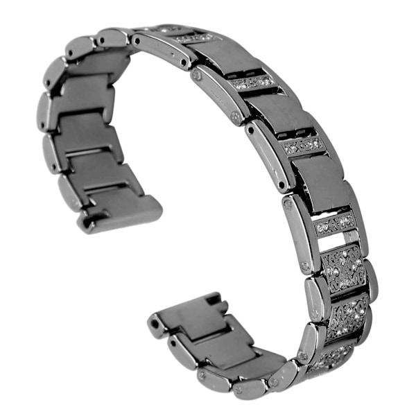 Glansfuldt Smartwatch Armbånd til Samsung Gear S3/Gear2 R380/Gear2 Neo R381/Live R382 (Sort)