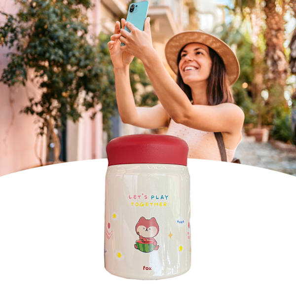 Bärbar Isolerade Matburk i Rostfritt Stål - 320ml
