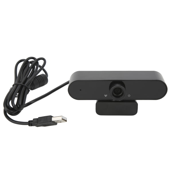 Webbkamera 1080P HD USB2.0 2.0MP Autofokus Rensa videowebbkamera för Win10 stationär bärbar dator//+