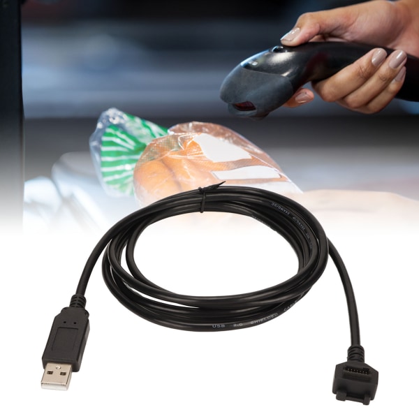 TIMH 6,6 fot USB-kabel for Verifone VX820 VX810 14pin IDC til USB 480 Mbps Stabil dataoverføring USB-skannerkabel for kontor