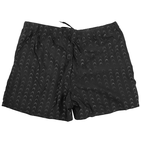 Män Sport Badbyxor Racing Simning Trunks Snabbtorkande Kalsonger Baddräkt (Svart 4XL)