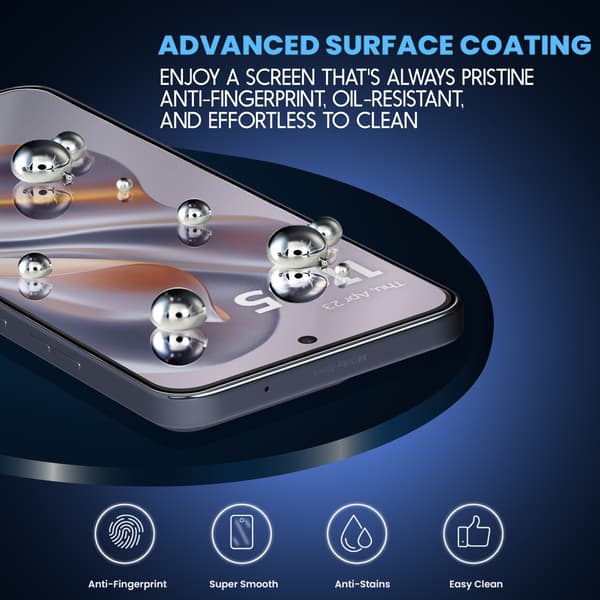 【BEMS】2-Pack Motorola Edge 50 Neo Screen Protector - Tempered Glass 9H - Super Quality 3D