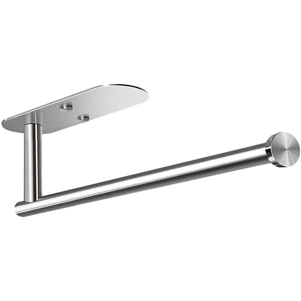 【BEMS】Kitchen Roll Holder Silver - Self-adhesive Metal in Loft Style 158