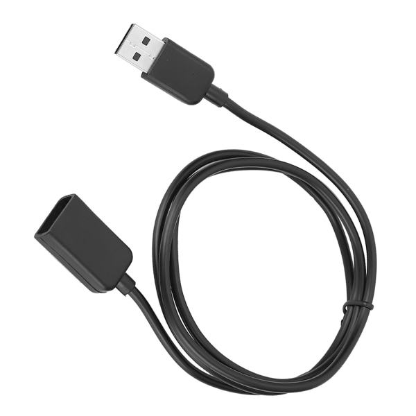 TIMH 5i Gummi TPE Soft Wire Sort Letvægts Smart Armbånd USB Ladekabel Ur Oplader til Huawei 4