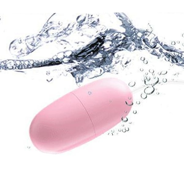 Vibrerende legetøjslommestørrelse til kvinder Stille og vandtæt 7 niveauer Batteridrevet skalform Vibrationslegetøj for voksne Pink ++/