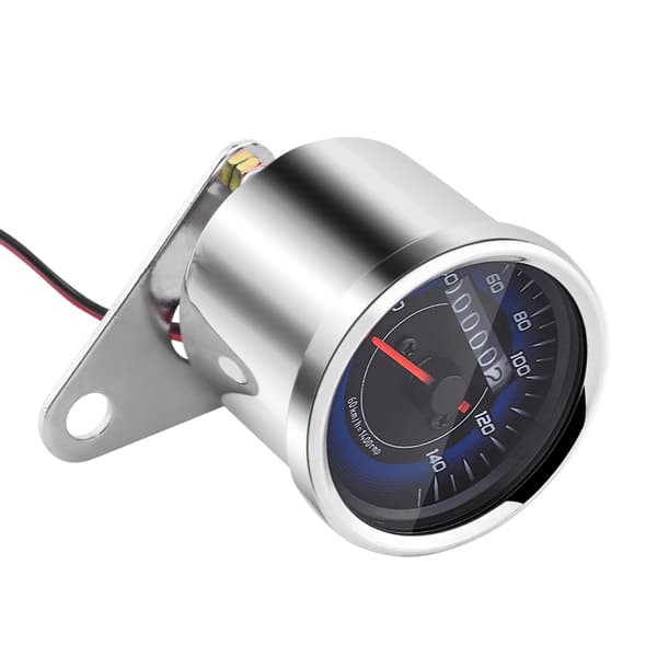 1 stk. Universal Motorcykel Odometer Motorcykel Speedometer Måler KM/T Speedo Meter