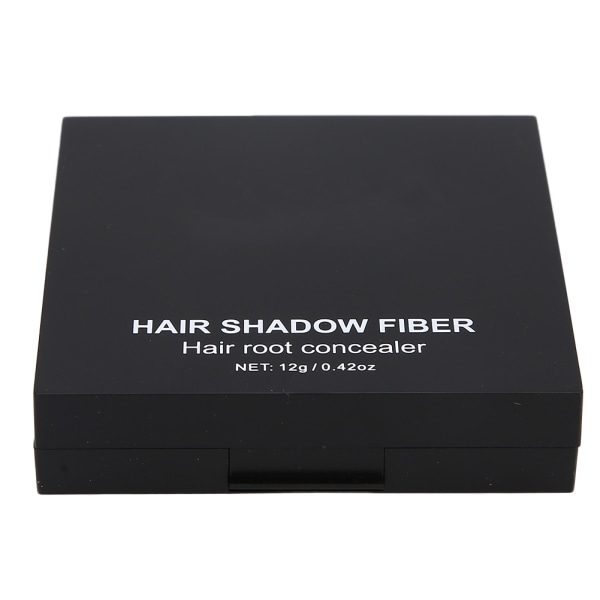 Hårskyggepulver Naturlig Vanntett Svettetett Hair Line Shadow Powder 12g (svart)++/