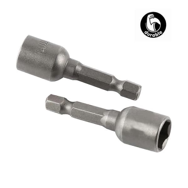 st muttertrekker, sekskantshylse og skaft, hurtigkobling, muttertrekker, borresett 3 65x10mm