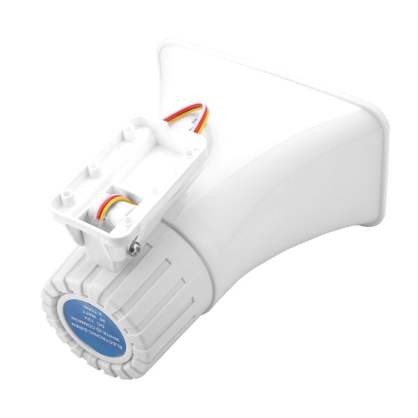 150 dB DC 12V Dual Tone Wired Horn Siren Inbrottslarmsystem Varning Althorn för hemsäkerhet//+