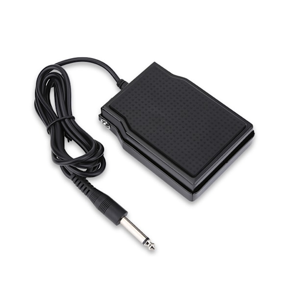 Elektronisk Keyboard Sustain Pedal Dæmper til Digitalt Klaver Instrument Tilbehør Sort